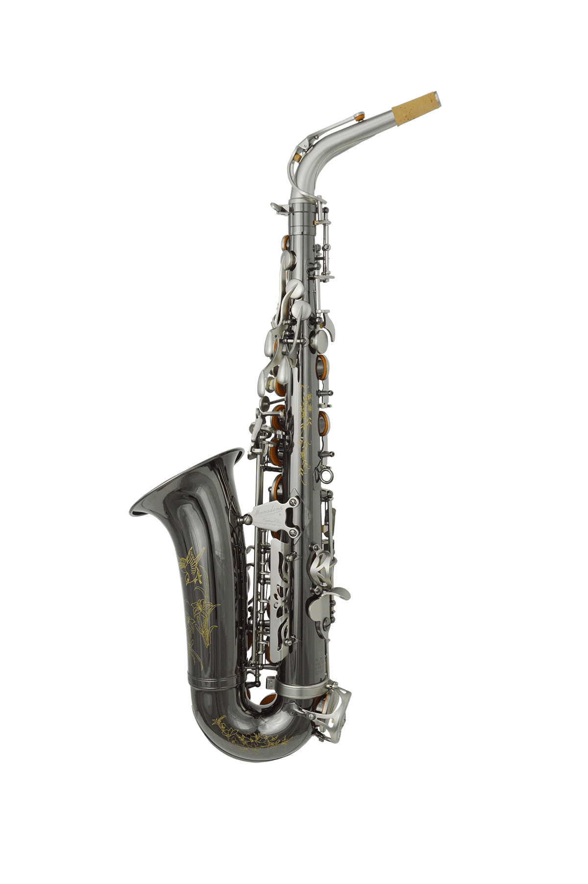 MBN-60 Black Nickel Body Dotted-Nickel Key Alto Saxophone