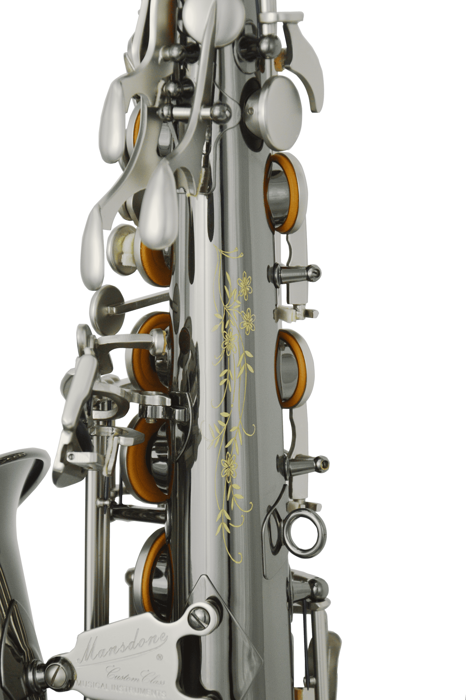 マンデーサックスブラック MBN-60 Black Nickel Body Dotted-Nickel Key Alto Saxophone