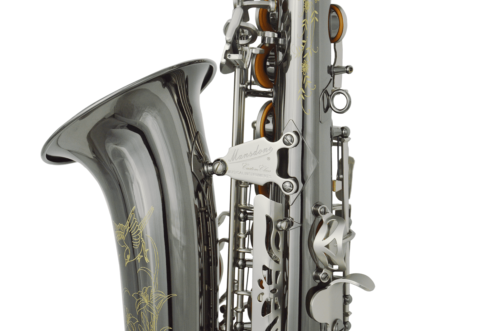 MBN-60 Black Nickel Body Dotted-Nickel Key Alto Saxophone