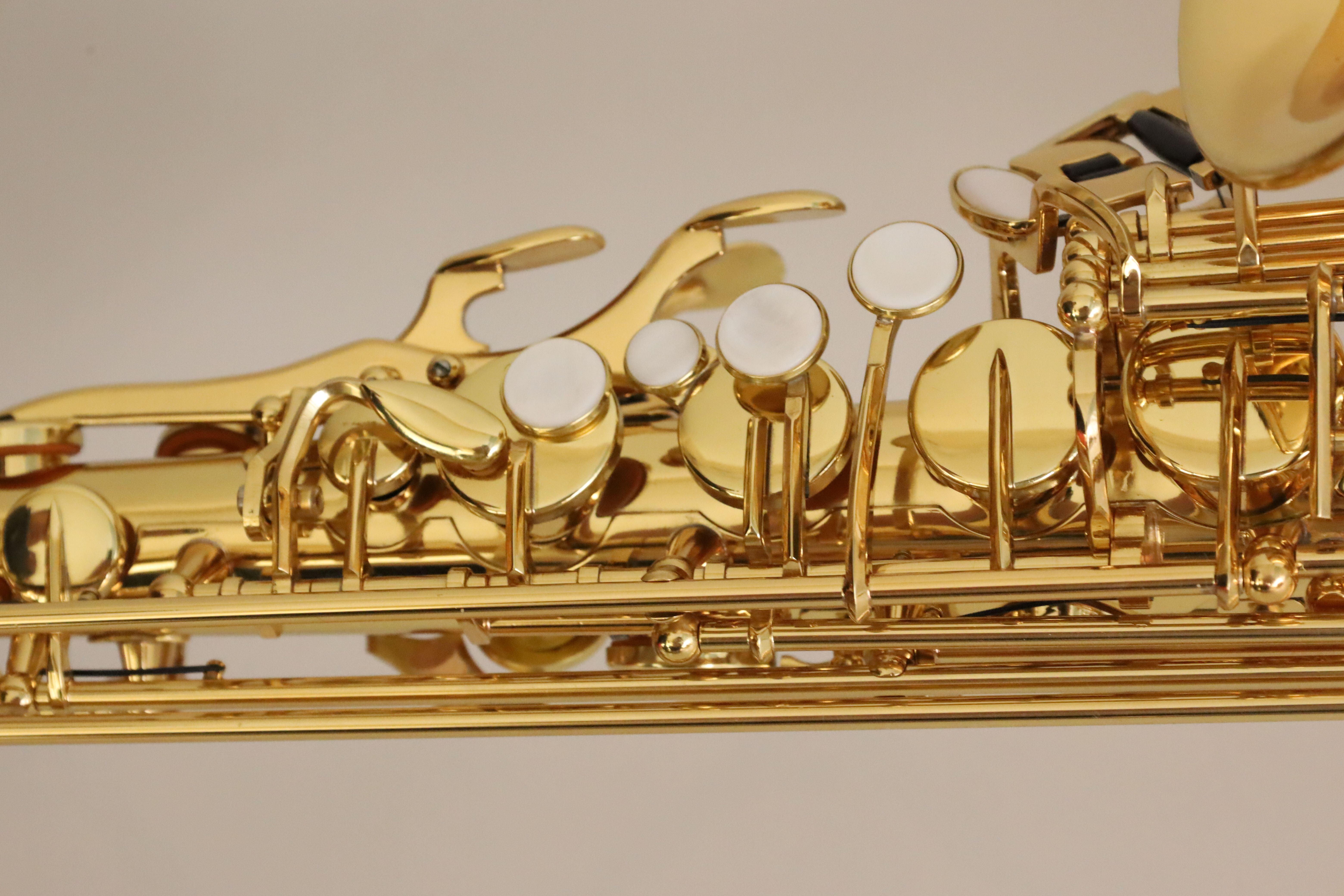MG-60 Golden Alto Saxophone - MANSDONE Saxophone Official