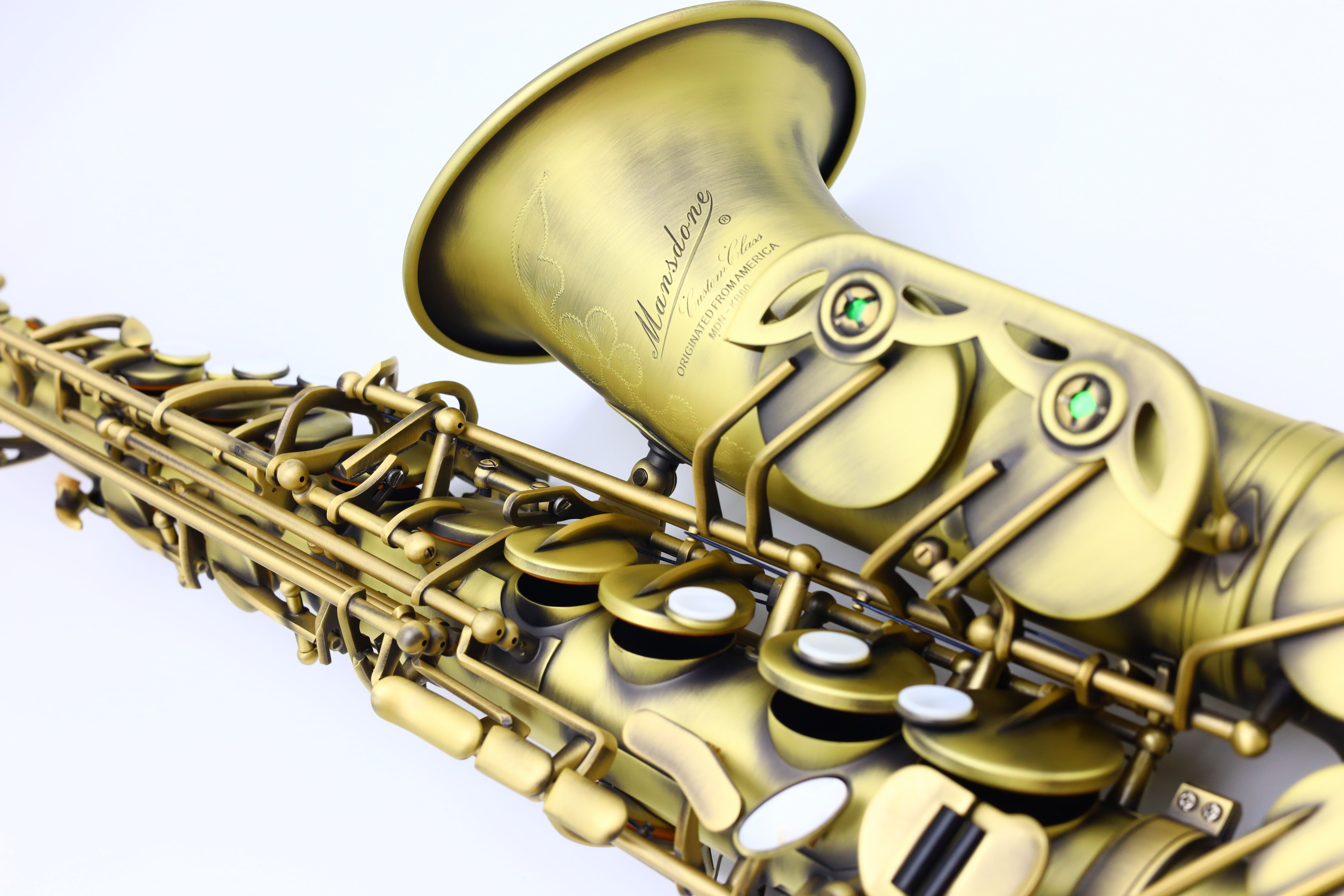 MB-60 Bronze Alto Saxophone - MANSDONE Saxophone Official Website