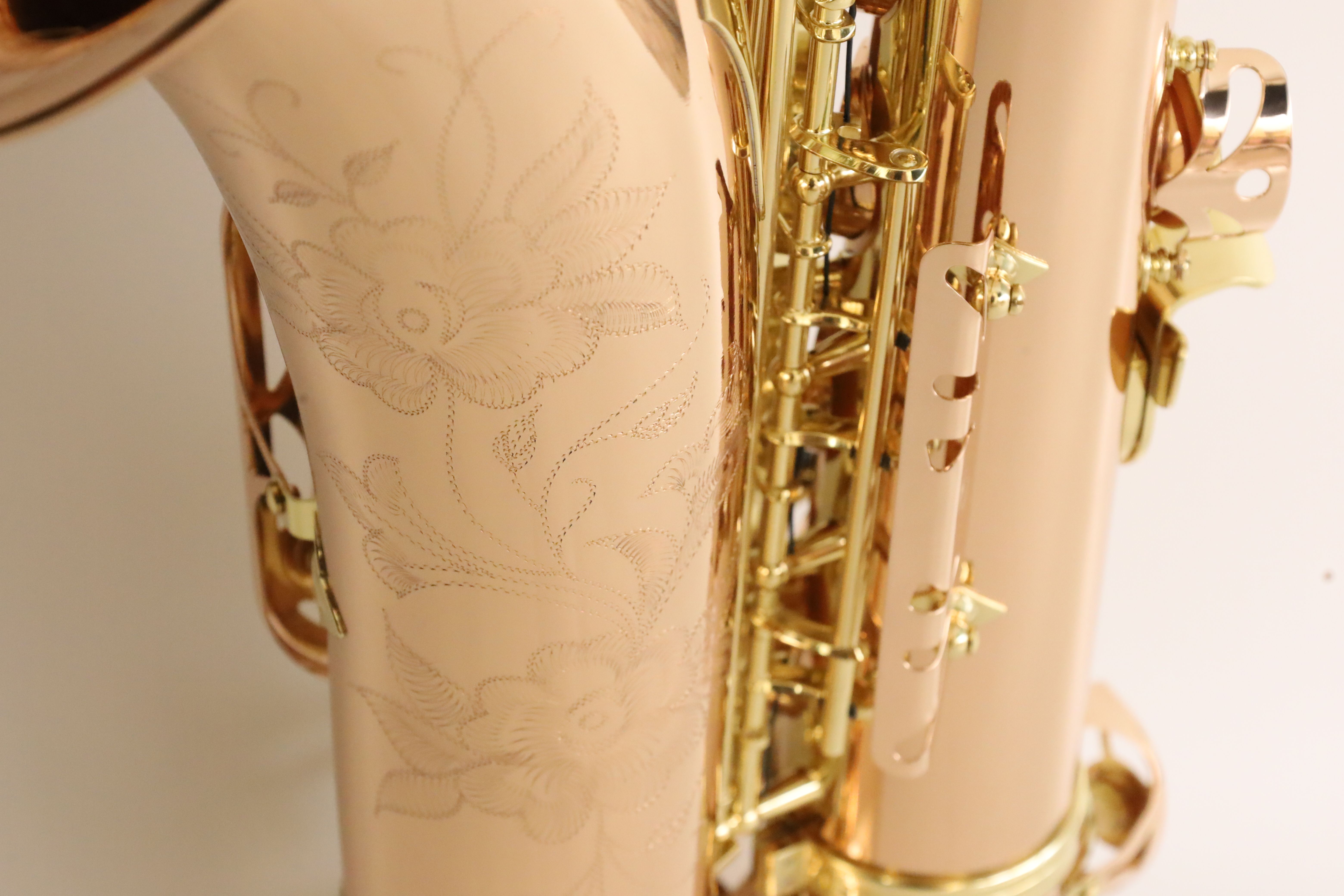 北さま専用　Chapado en Laton ローズゴールド　Mp2 MP-80 Phosphor copper Alto Saxophone - MANSDONE Saxophone