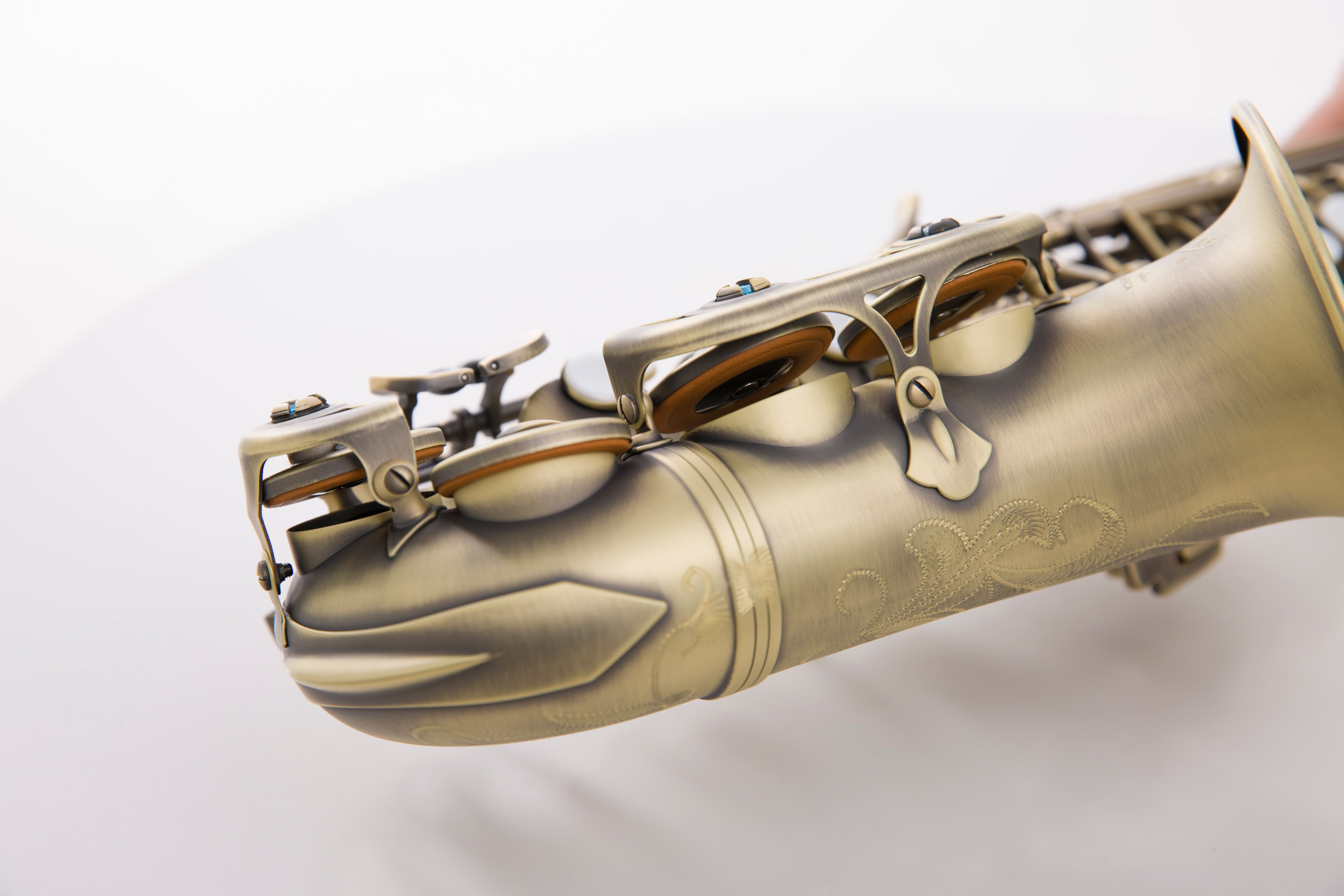 MB-60 Bronze Curved Soprano Saxophone - MANSDONE Saxophone