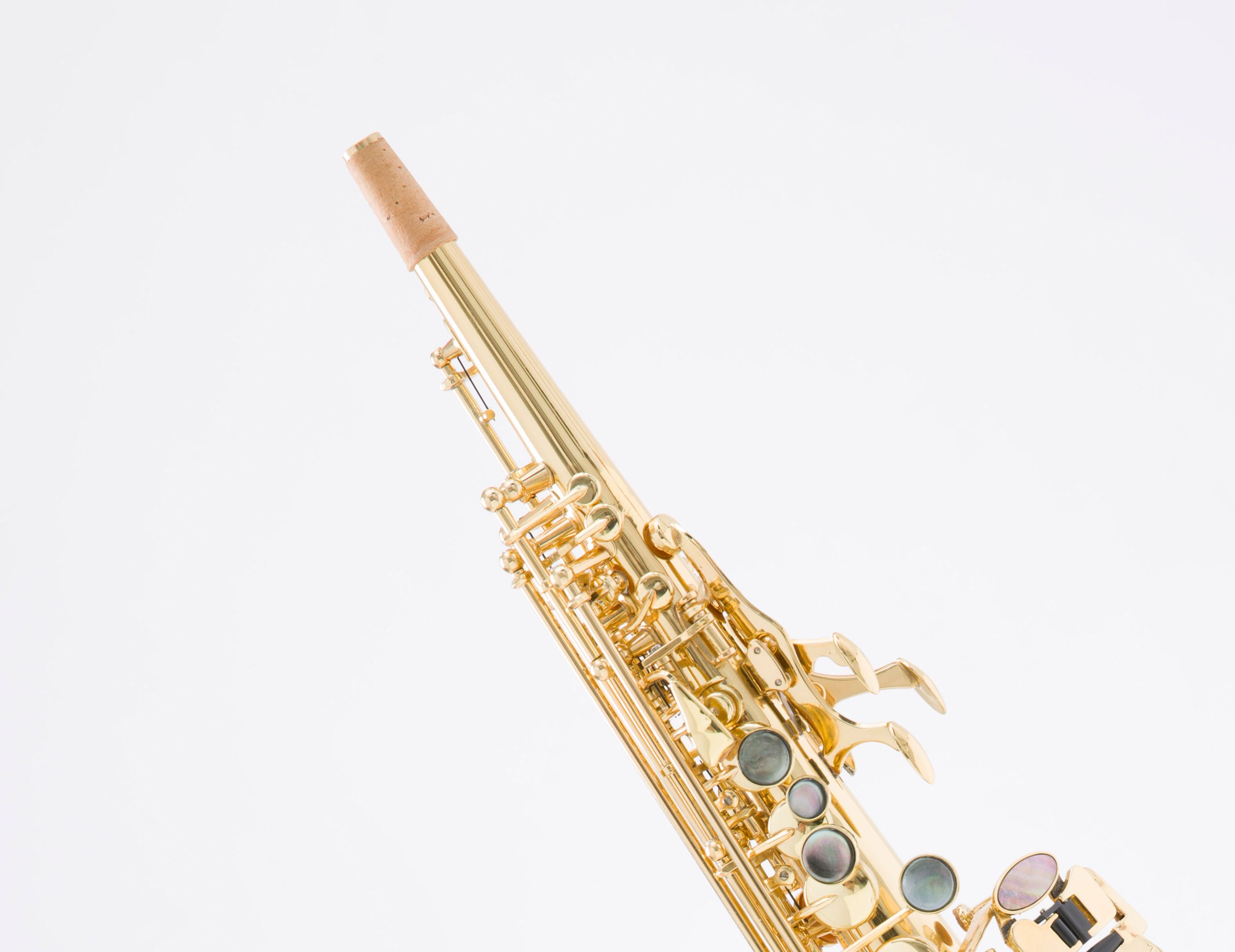 MG-60 Golden Soprano Saxophone - MANSDONE Saxophone Official