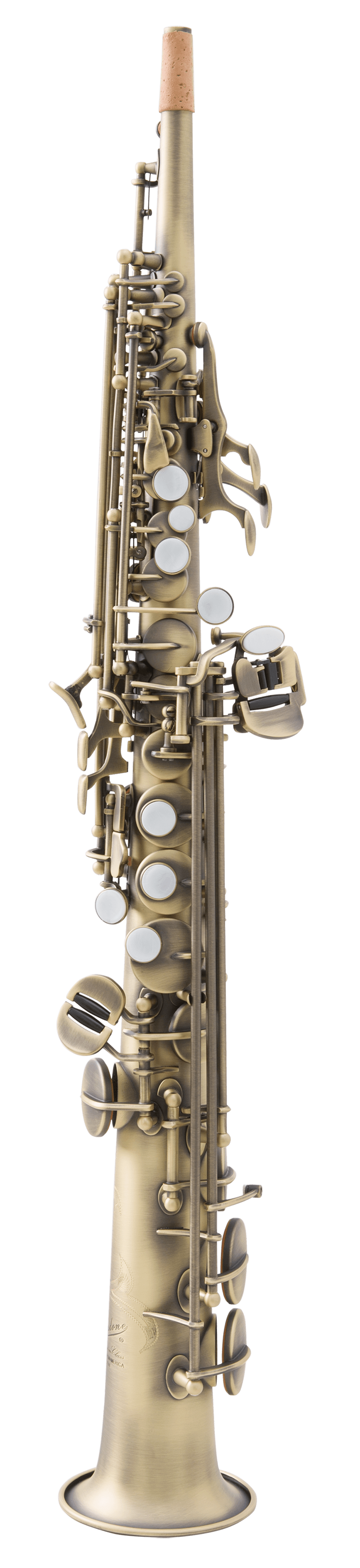 MB-60 Bronze Soprano Saxophone - MANSDONE Saxophone Official Website