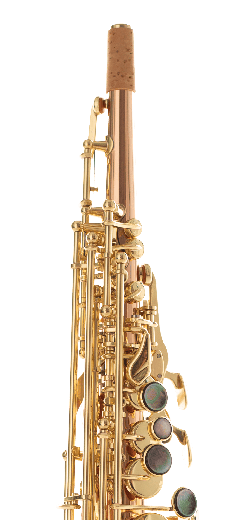 MP-80 Phosphor copper Soprano Saxophone - MANSDONE Saxophone