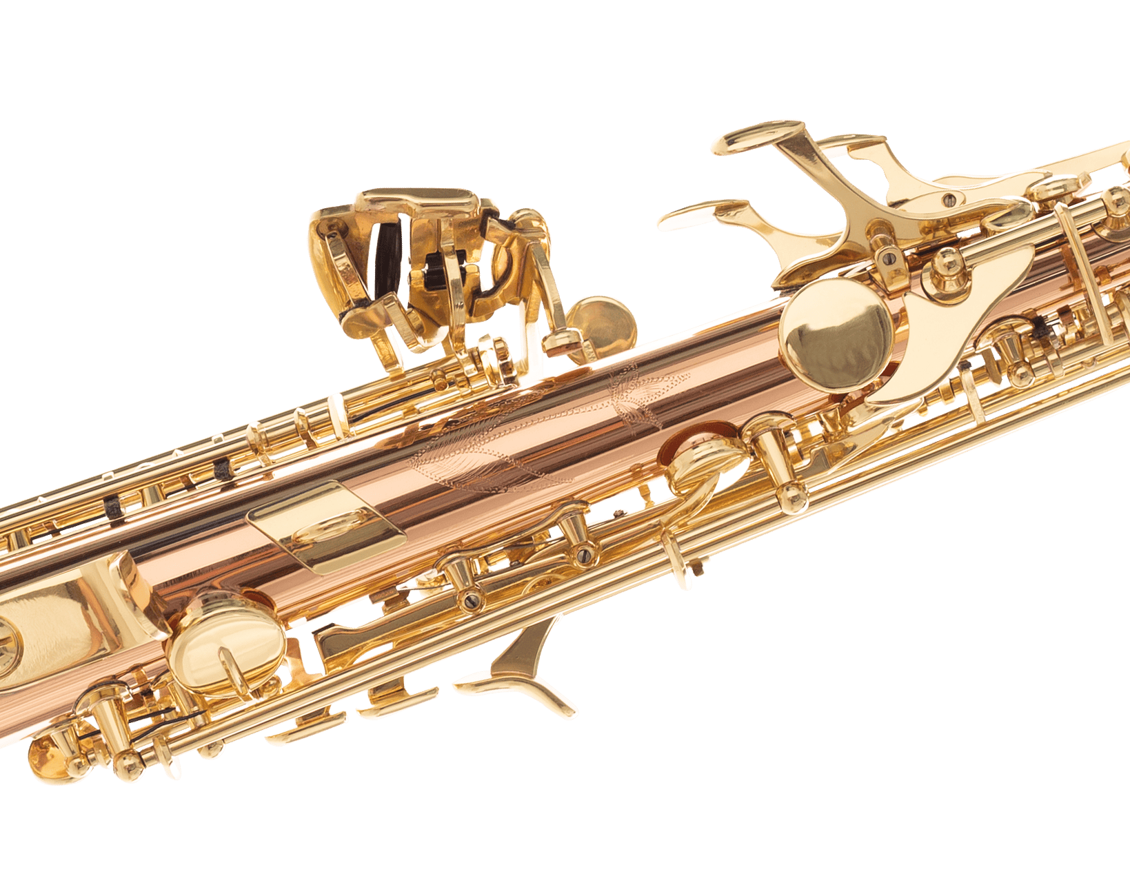 MP-80 Phosphor copper Soprano Saxophone - MANSDONE Saxophone