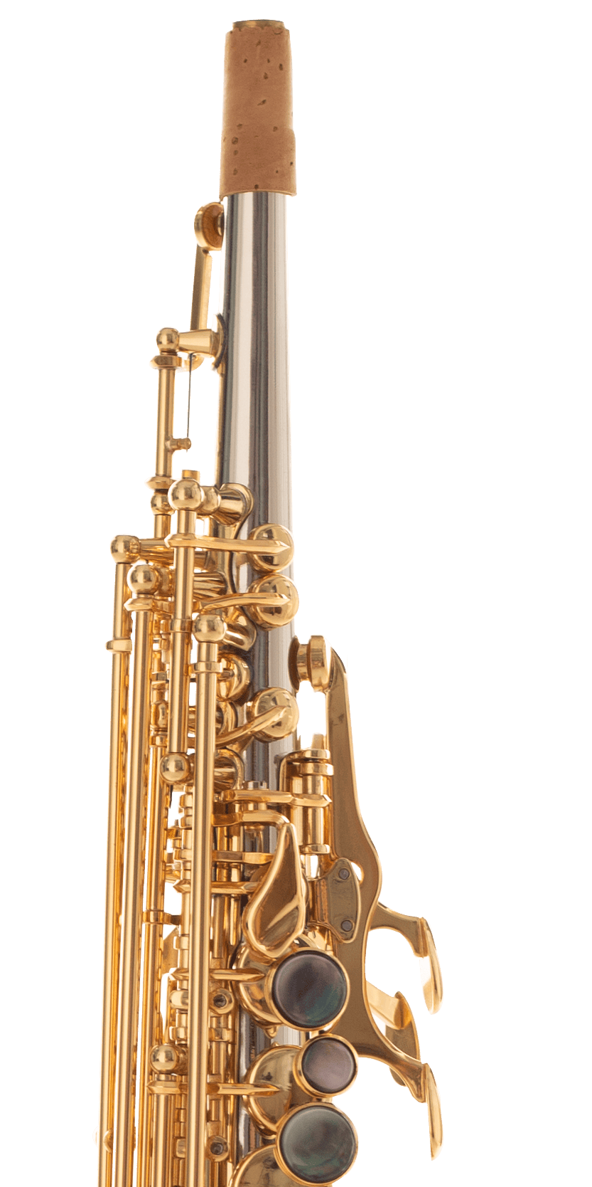 MC-90 Nickel Silver Alloy Soprano Saxophone - MANSDONE Saxophone
